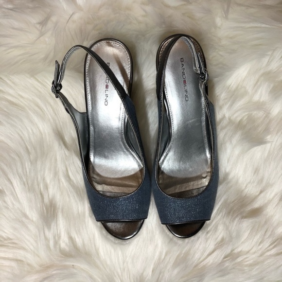 Bandolino Avito Slingback Platform - Almost New - Picture 5 of 7